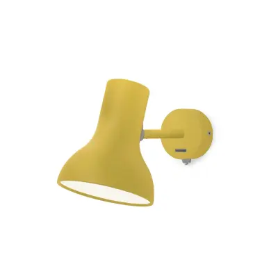 Anglepoise - Type 75 Mini vägglampa med strömbrytare, ockragul