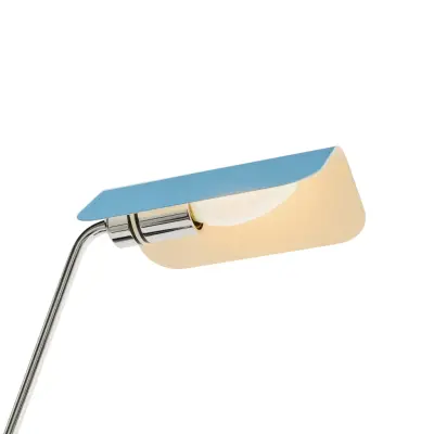 Apex skrivbordslampa, pastellblå, 38 cm, E14, stål – HAY - Arbetsrum / hemkontor - Design - Metall - Med en ljuskälla