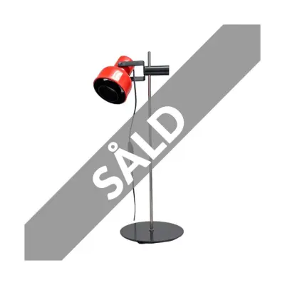 Fabian skrivbordslampa, röd