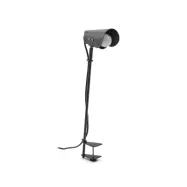 KAVE HOME Jula skrivbordslampa med klämma i svart metall