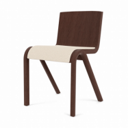 Audo Copenhagen Ready stol klädd sits Red oak-Logan Jasmine