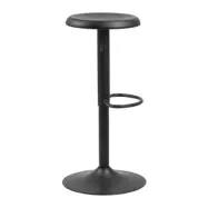 ACT NORDIC Finch barstol - svart metall, med trumpetfot