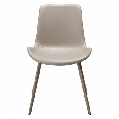 DAN-FORM Hype matbordsstol - kashmir konstläder och kashmirstål