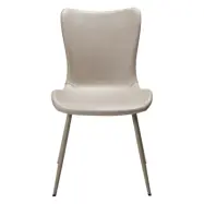 DAN-FORM Medusa matbordsstol - kashmir konstläder och kashmirstål