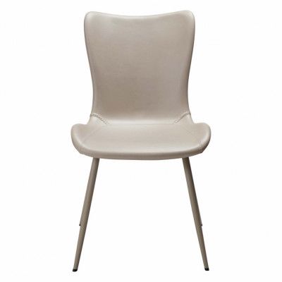 DAN-FORM Medusa matbordsstol - kashmir konstläder och kashmirstål