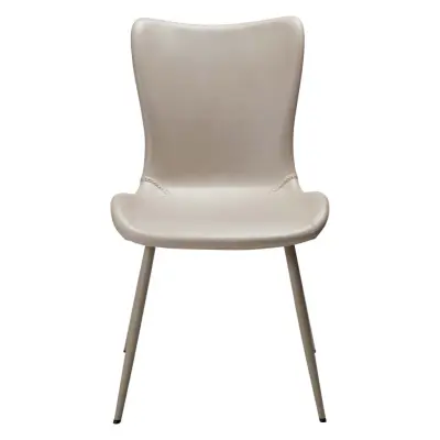 DAN-FORM Medusa matbordsstol - kashmir konstläder och kashmirstål