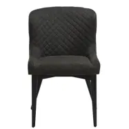 DAN-FORM Vetro f&aring;t&ouml;lj - svart tyg och svart ek