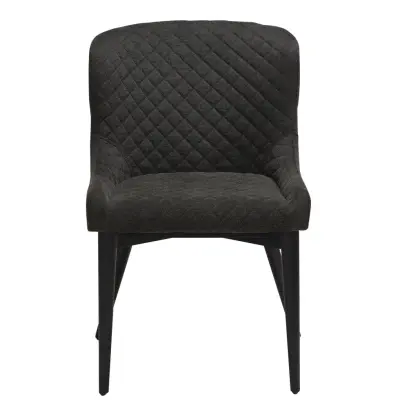 DAN-FORM Vetro fåtölj - svart tyg och svart ek