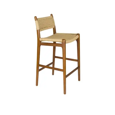 DUTCHBONE barstol Cecile valnöt