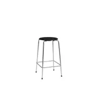 FRITZ HANSEN - High Dot pall, 65 cm,  krom/rökgrå, trä –