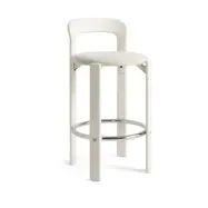 HAY Rey Low klädd barstol Mode 011-cream white