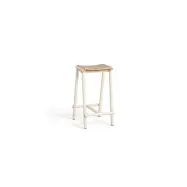 HAY - Taburete 8 Bar Stool Low Eggshell
