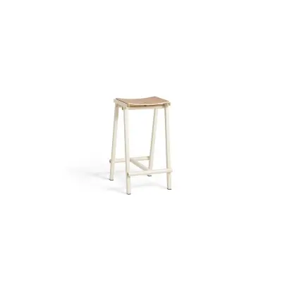 HAY - Taburete 8 Bar Stool Low Eggshell