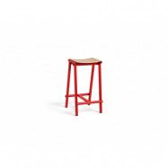 HAY - Taburete 8 Bar Stool Low Signal Red