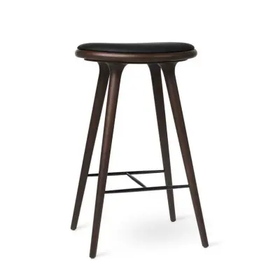 MATER - High Barstol H74 Mörk Stained Beech