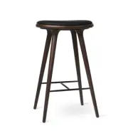 Mater - High Barstol H74 Mörk Stained Beech