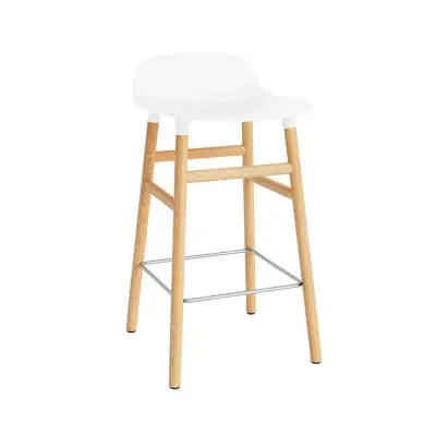 Normann Copenhagen - Form Barstol H65 Oak/White