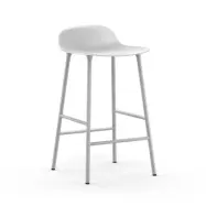 Normann Copenhagen - Form Barstol H65 Steel/White