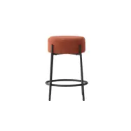 VENTURE DESIGN Tucson Barstol - Svarta ben / Roasty Boucle