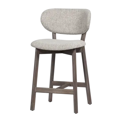 WOOOD Udar Barstol Naturfärgad Med Träram Brun [Fsc]