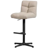 WOOOD VINNY SNÖRBARSTOL BOUCLE SAND