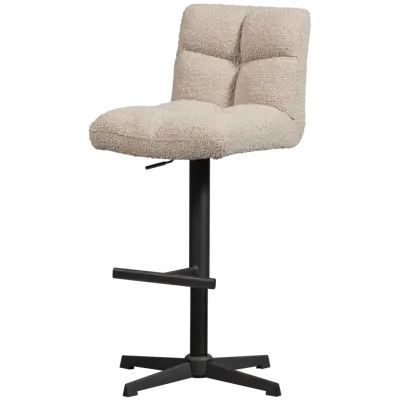 WOOOD VINNY SNÖRBARSTOL BOUCLE SAND