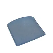 WOUD Pause f&ouml;r barstol - bl&aring;tt tyg, med halkskydd