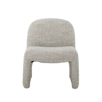 BLOOMINGVILLE MINI Neel-stol, grå, polyester (L40xH51xB43 cm)