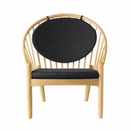 FDB Møbler J166 Jørna stol Oak lacquered-dark grey