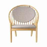 FDB Møbler J166 Jørna stol Oak lacquered-light grey