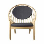 FDB Møbler J166 Jørna stol Oak nature lacquered-dark grey