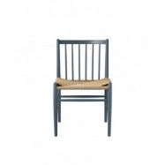 FDB Møbler J80 stol Beech blue grey painted-nature