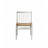 FDB Møbler J80 stol Beech white painted-nature