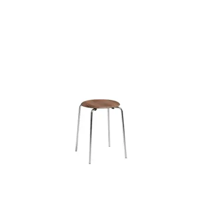 FRITZ HANSEN - Dot™ Stool Walnut Veneer