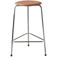 FRITZ HANSEN - High Dot™ Stool Chrome/Walnut