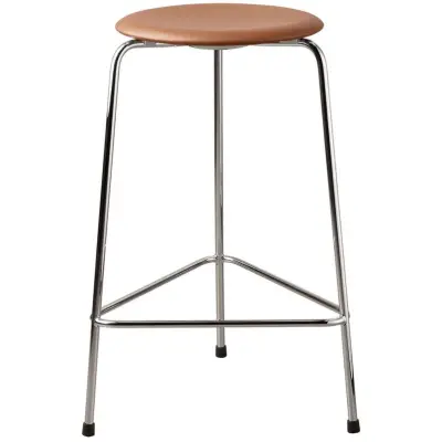 FRITZ HANSEN - High Dot™ Stool Chrome/Walnut