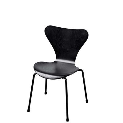 Fritz Hansen - Series 7 Children's Chair Black