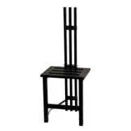 FURBO Nadja entr&eacute;stol, hopf&auml;llbar - tr&auml; och st&aring;l