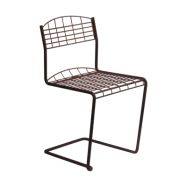 Grythyttan Stålmöbler High Tech stol Chestnut