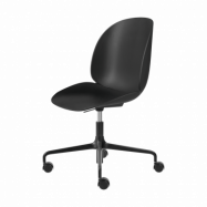 GUBI Beetle Meeting Chair kontorsstol Black-black