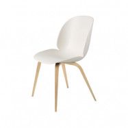 GUBI Beetle stol alabaster white, mattlackat ekstativ
