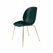 GUBI Beetle stol Dark green, mässingsstativ