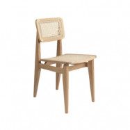 GUBI C-Chair stol oak oiled, rotting