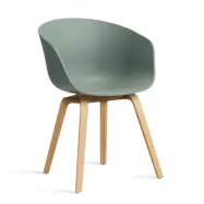 HAY About a Chair 22 stol 2.0 Fall green-lackerat ekstativ