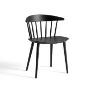 HAY J104 stol Black lacquered beech