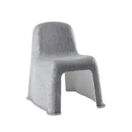 HAY Nobody stol light grey, insidan offwhite