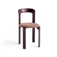 HAY Rey klädd stol Steelcut trio 416 grape red