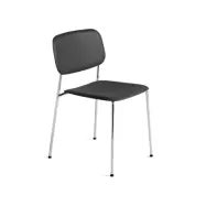 HAY Soft Edge 10 stol soft black, kromstativ