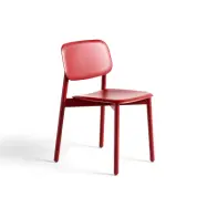 HAY Soft Edge 60 stol Fall red-fall red ekstativ