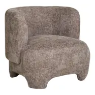 HOUSE NORDIC Nazare fåtölj, med armstöd - beige polyestertyg